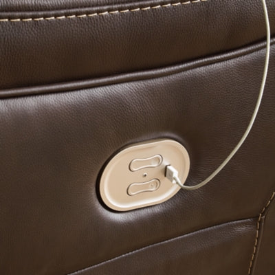 Seccional reclinable eléctrico Dunleith de 6 piezas