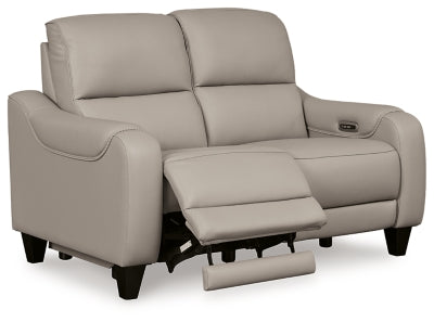 Loveseat reclinable eléctrico Mercomatic