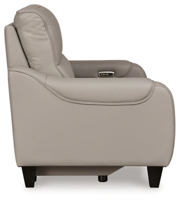 Loveseat reclinable eléctrico Mercomatic