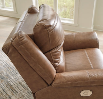 Sofá reclinable eléctrico, loveseat y sillón reclinable Trasimeno