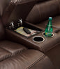 Seccional reclinable eléctrico Family Circle de 4 piezas