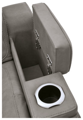 Loveseat y sillón reclinable eléctrico Man-Den
