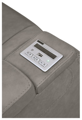 Loveseat y sillón reclinable eléctrico Man-Den