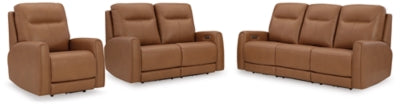 Sofá reclinable eléctrico, loveseat y sillón reclinable Tryanny
