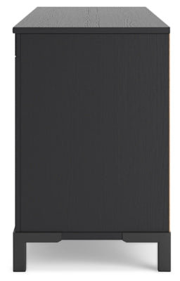 Mueble para TV Cayberry de 60" con chimenea eléctrica