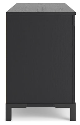 Mueble para TV Cayberry de 60" con chimenea eléctrica