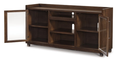 Mueble para TV Starmore de 70" con chimenea eléctrica