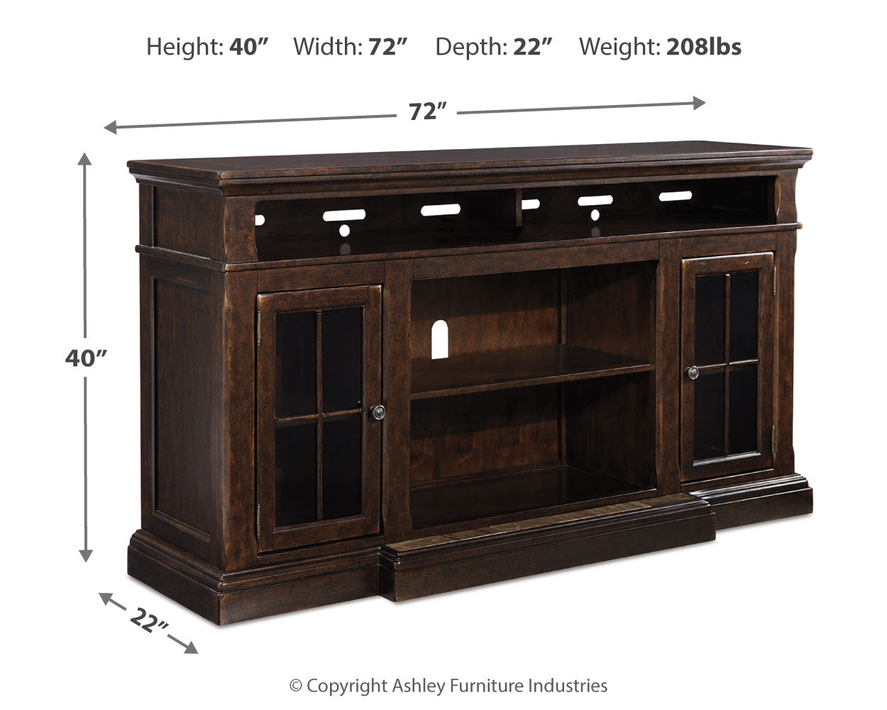 Soporte para TV Roddinton de 72"